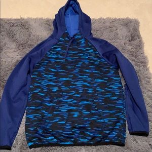 Nike Blue Camo Sweatshirt